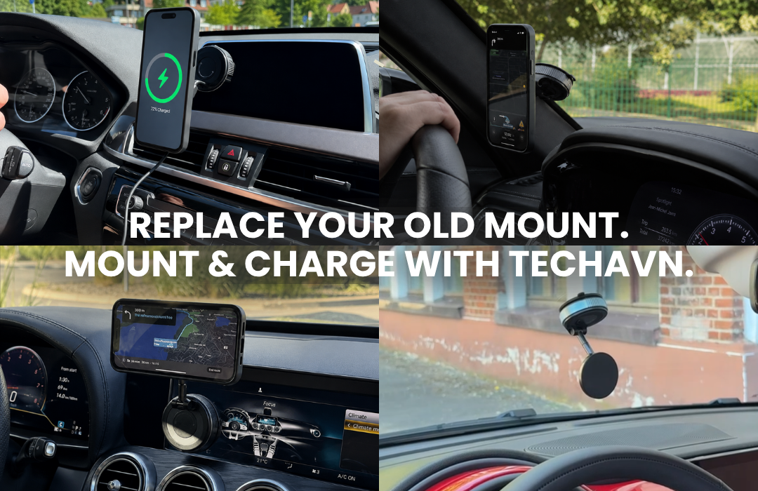 360° Magnetic Wireless Charging Mount