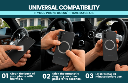 360° Magnetic Wireless Charging Mount
